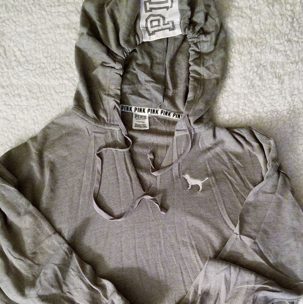 Vs Pink Grey lounge sweatshirt/pullover